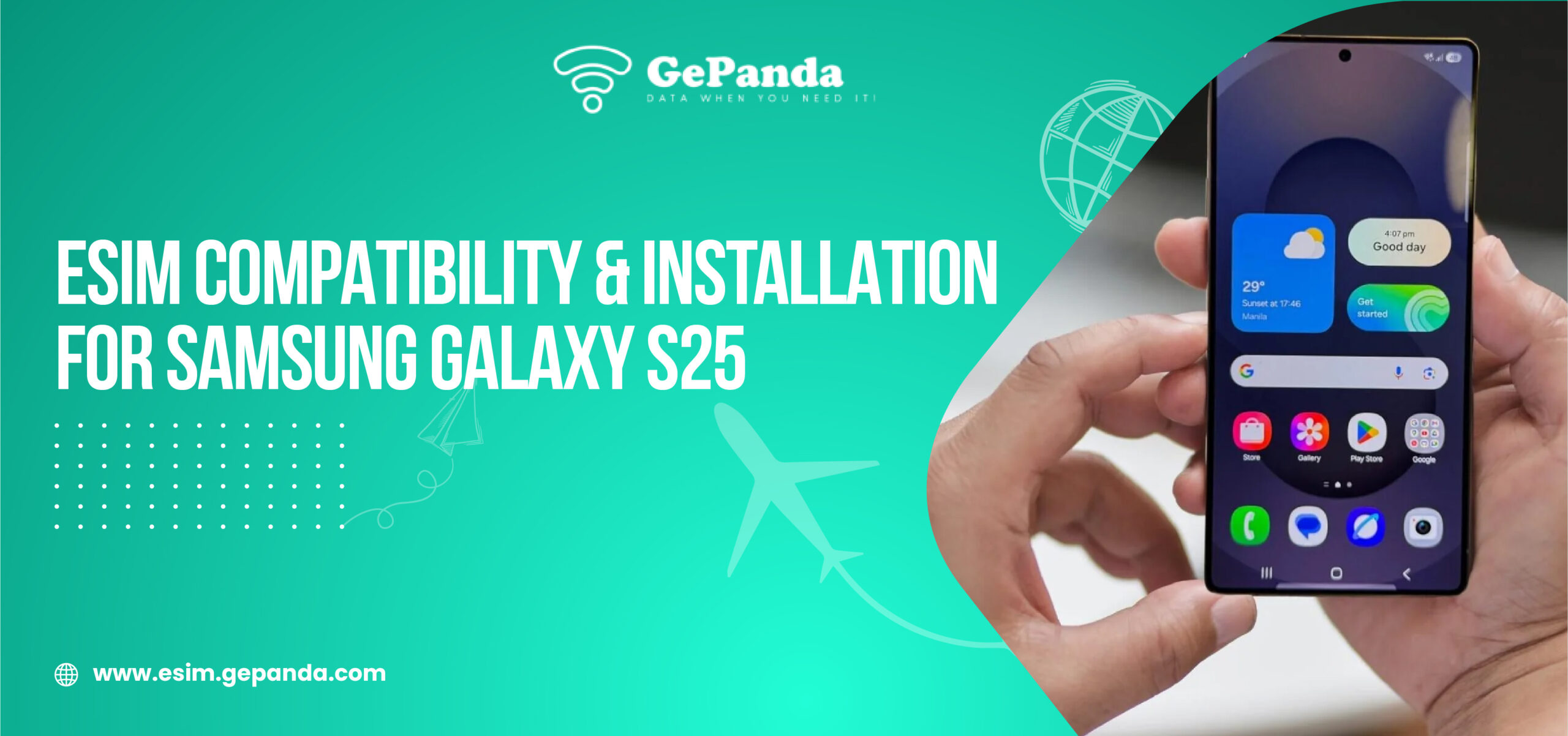 eSIM on Galaxy S25