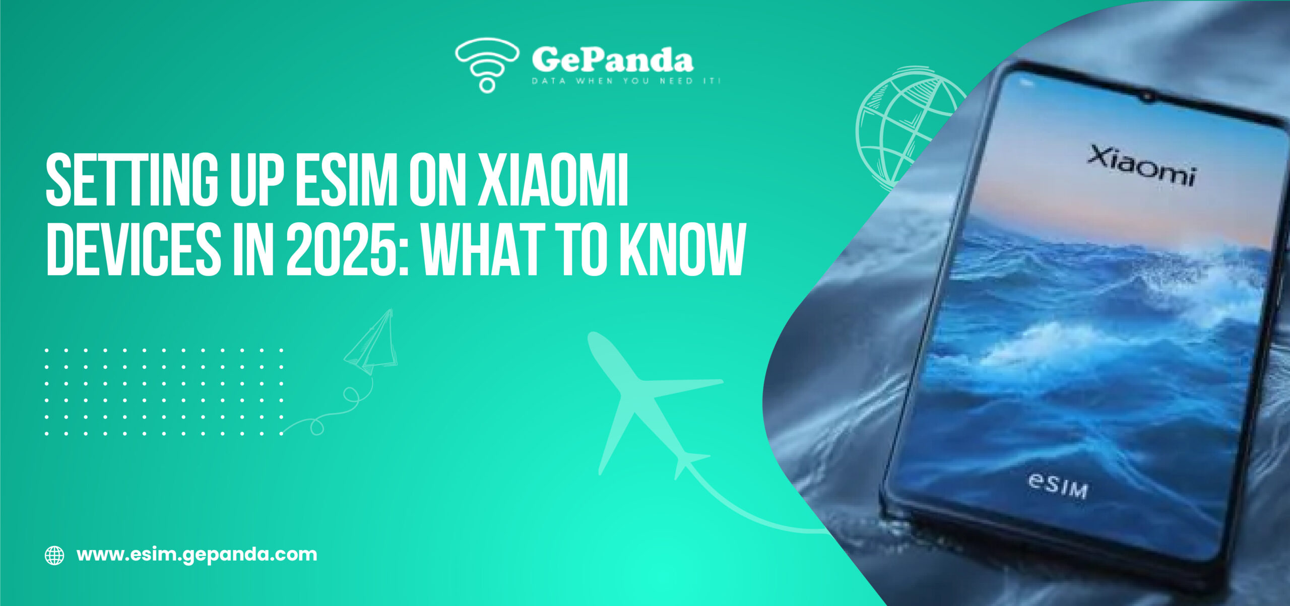 eSIM on Xiaomi devices