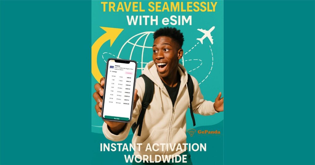 travel seamless with esim