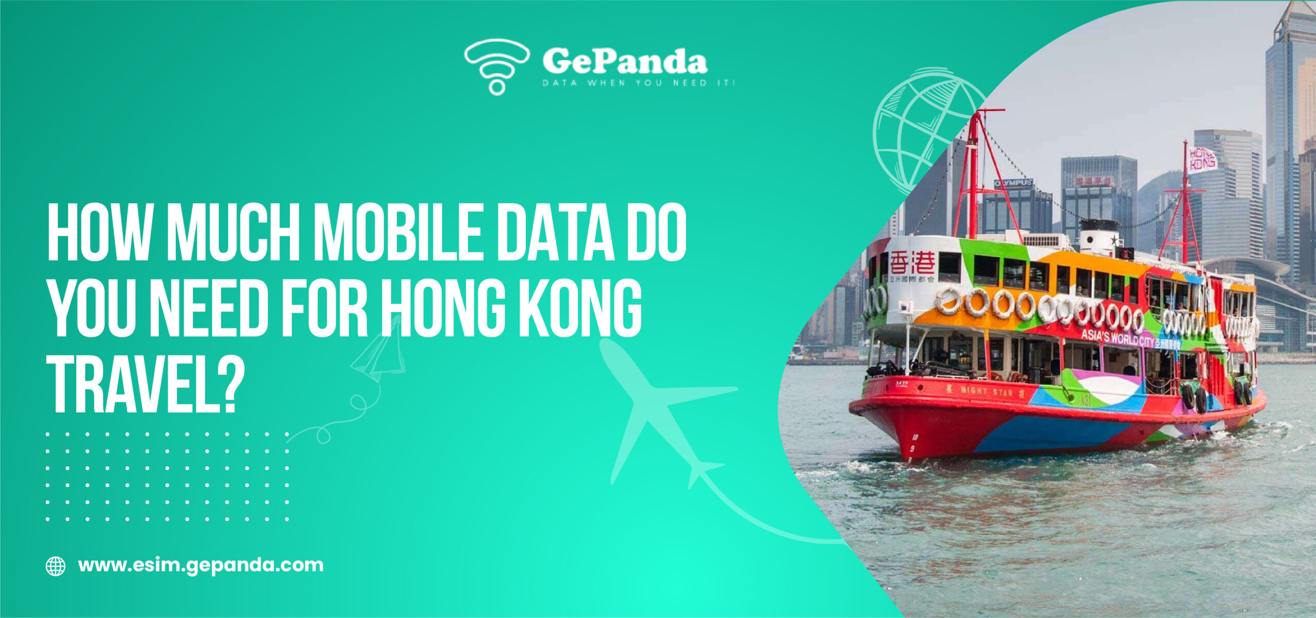 Hong Kong data eSIM